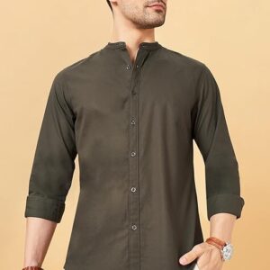 premium regular fit shirt – signature brand detail