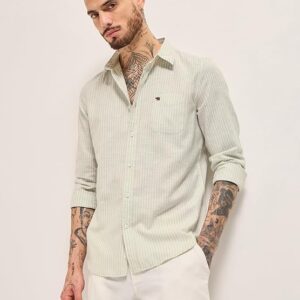 premium burgundy slim fit button up shirt for men