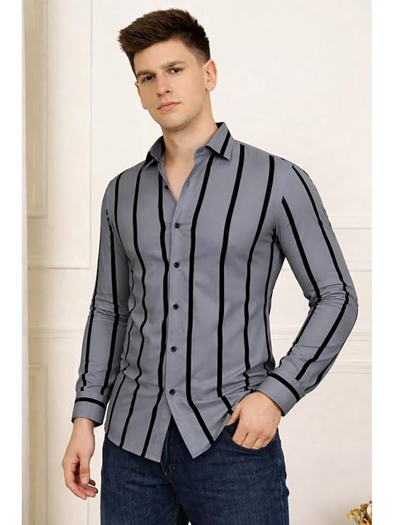 premium stretch knitted shirts for men – smart casual fit premium stretch knitted shirts for men – smart casual fit