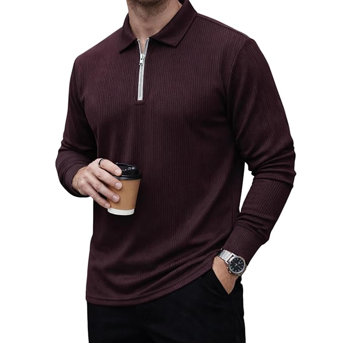 men’s ribbed polo t shirt | premium slim fit casual wear men’s ribbed polo t shirt | premium slim fit casual wear