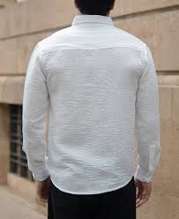 white double cloth shirt white double cloth shirt