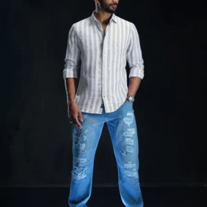 classic stripes shirts for men | regular fit comfort