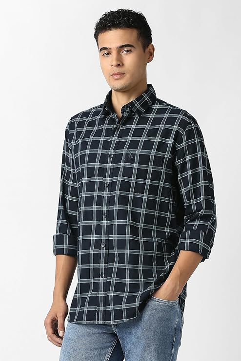 navy checks shirt with pocket navy checks shirt with pocket