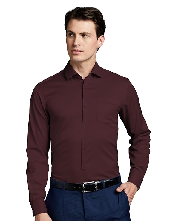 regular fit stretch brown shirts – comfortable & classic everyday style regular fit stretch brown shirts – comfortable & classic everyday style