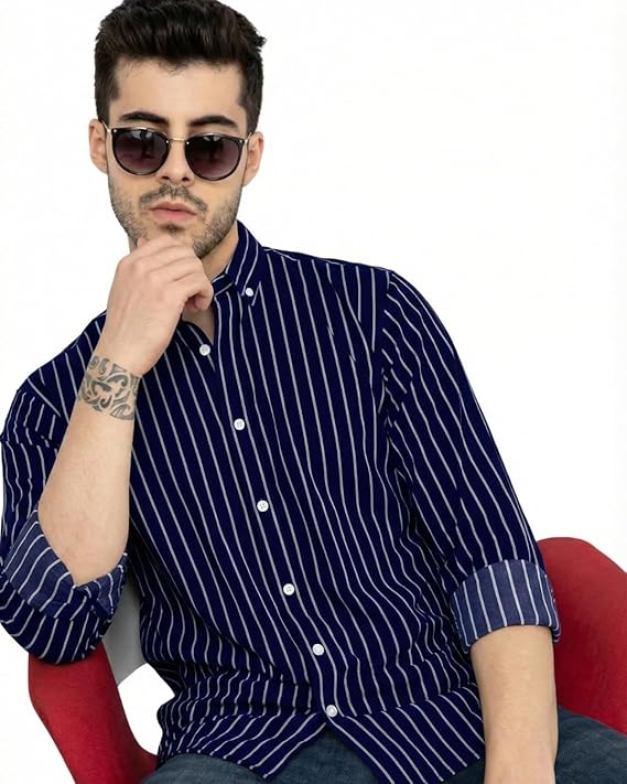 premium stripes shirts for men | regular fit comfort premium stripes shirts for men | regular fit comfort