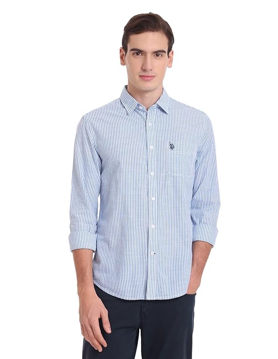 vertical stripe cotton causal shirt vertical stripe cotton causal shirt