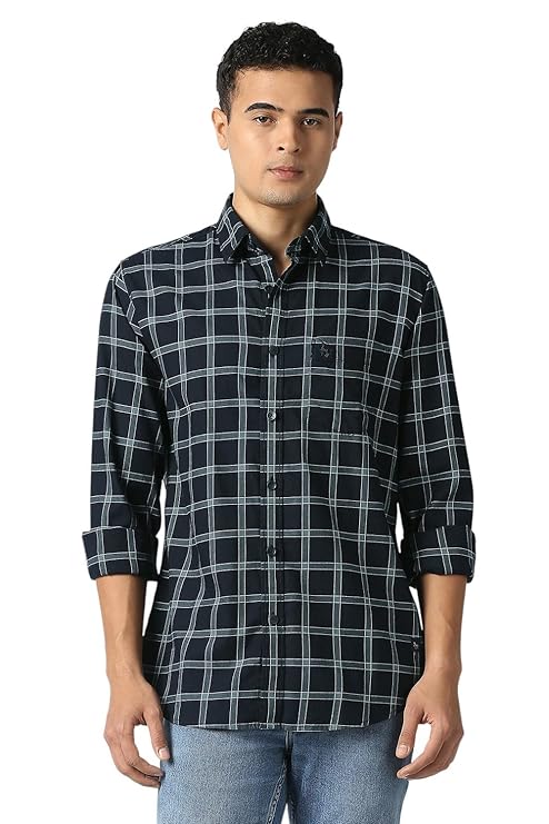 navy checks shirt with pocket navy checks shirt with pocket
