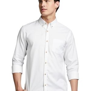 off white knitted embroidery shirt