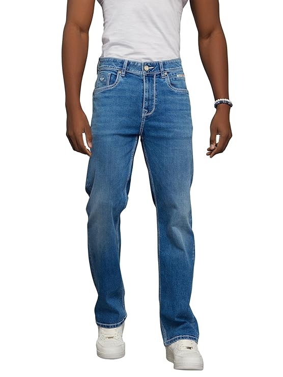 dk blue 5 pocket midrise loose fit jeans dk blue 5 pocket midrise loose fit jeans