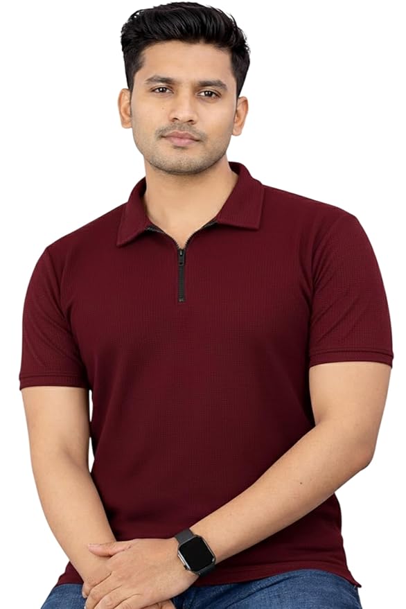 multicolour knitted stripe zipper t shirt multicolour knitted stripe zipper t shirt
