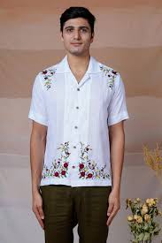 white embroidered shirt white embroidered shirt