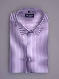 lavender cotton stripe shirt lavender cotton stripe shirt