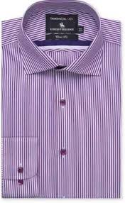 lavender cotton stripe shirt lavender cotton stripe shirt