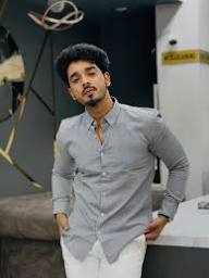 grey lightweight structured shirt grey lightweight structured shirt