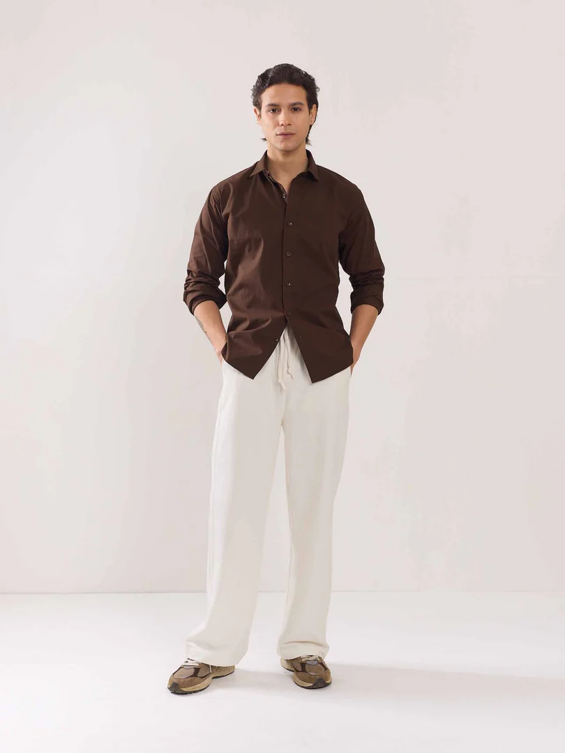 coffee brown oxford shirt coffee brown oxford shirt