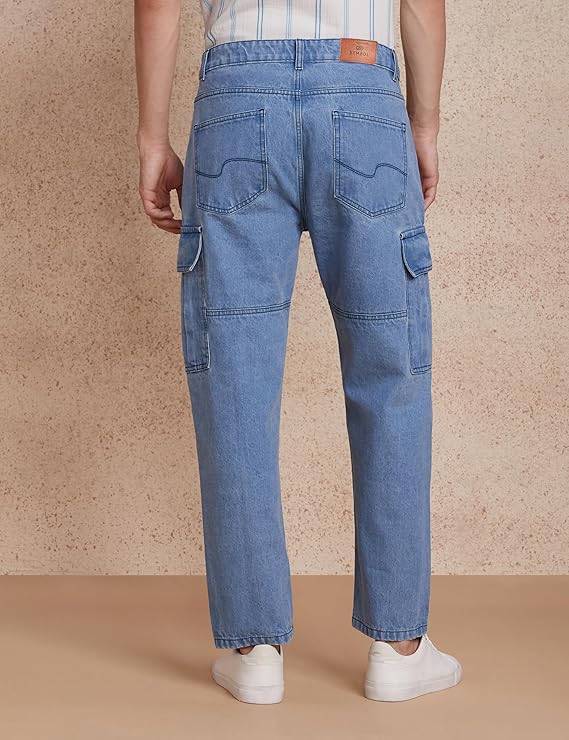 off white patch pockets denim jeans off white patch pockets denim jeans