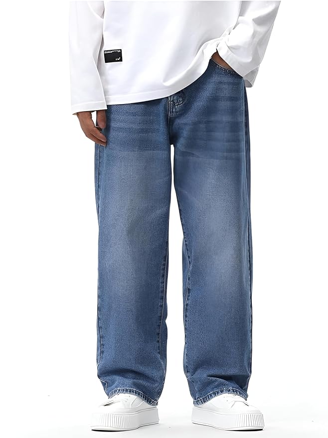 dark blue extra loose fit jeans dark blue extra loose fit jeans