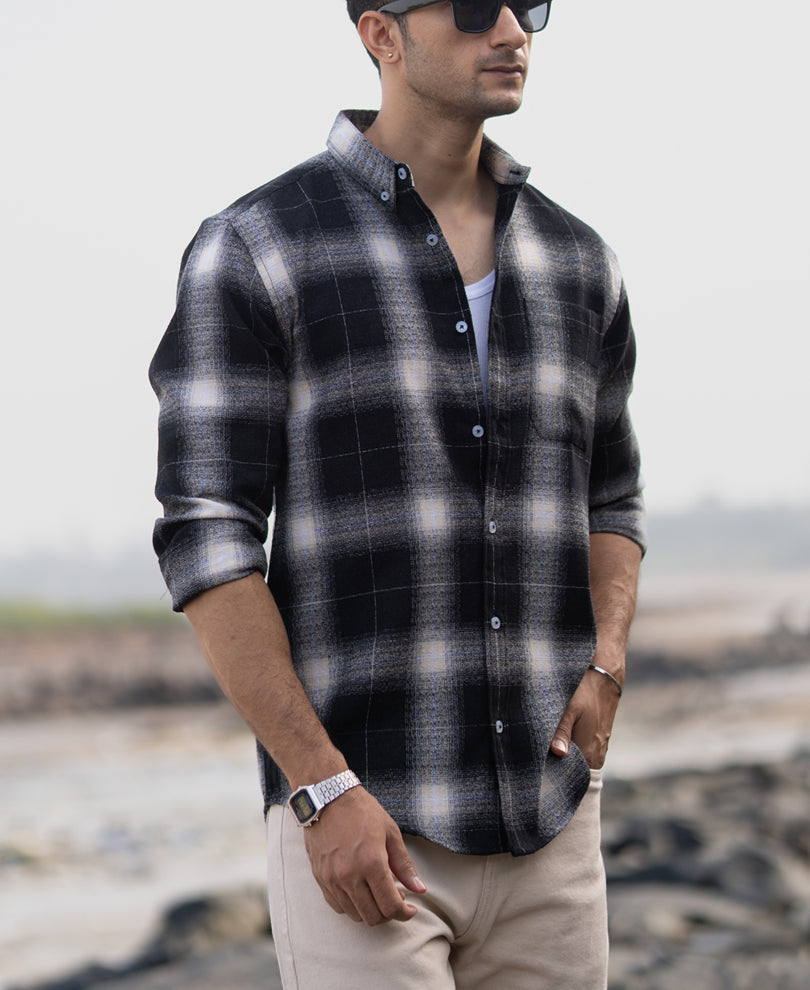 black structured button down shirt black structured button down shirt