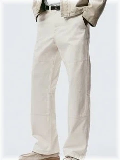cream regular fit pocket cargo pant cream regular fit pocket cargo pant