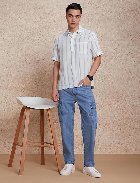 off white patch pockets denim jeans off white patch pockets denim jeans
