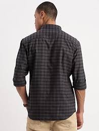 showoff men's long sleeves gingham checks grey shirt zariachecks 1024 grey showoff men's long sleeves gingham checks grey shirt zariachecks 1024 grey