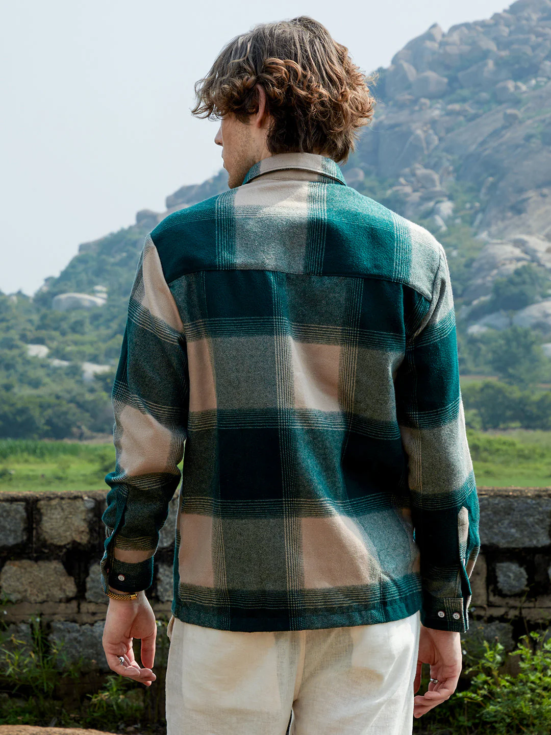 vignette checkered oversized shirt vignette checkered oversized shirt
