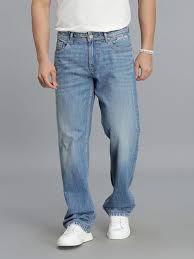 med blue 5 pocket midrise, comfort and straight fit jeans med blue 5 pocket midrise, comfort and straight fit jeans