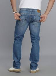 med blue 5 pocket mid rise loose boot leg jeans med blue 5 pocket mid rise loose boot leg jeans