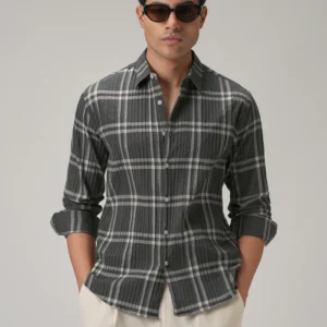 men striped slim fit shirt (copy)