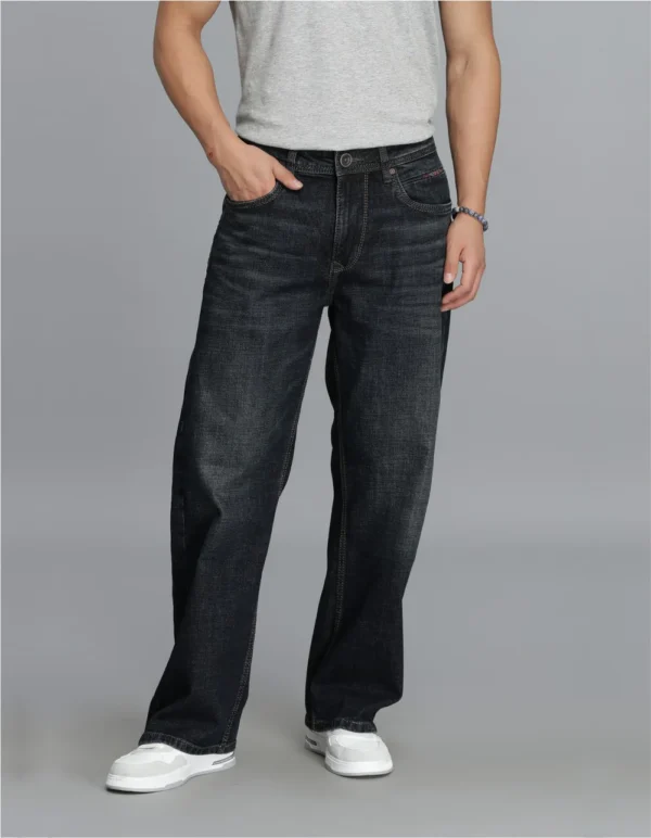 dk blue 5 pocket low rise ankle length jeans