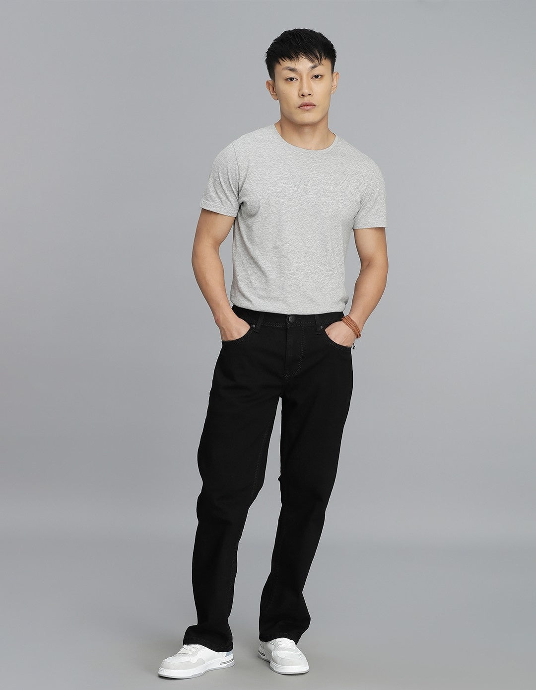 black 5 pocket midrise, comfort straight fit cropped jeans black 5 pocket midrise, comfort straight fit cropped jeans