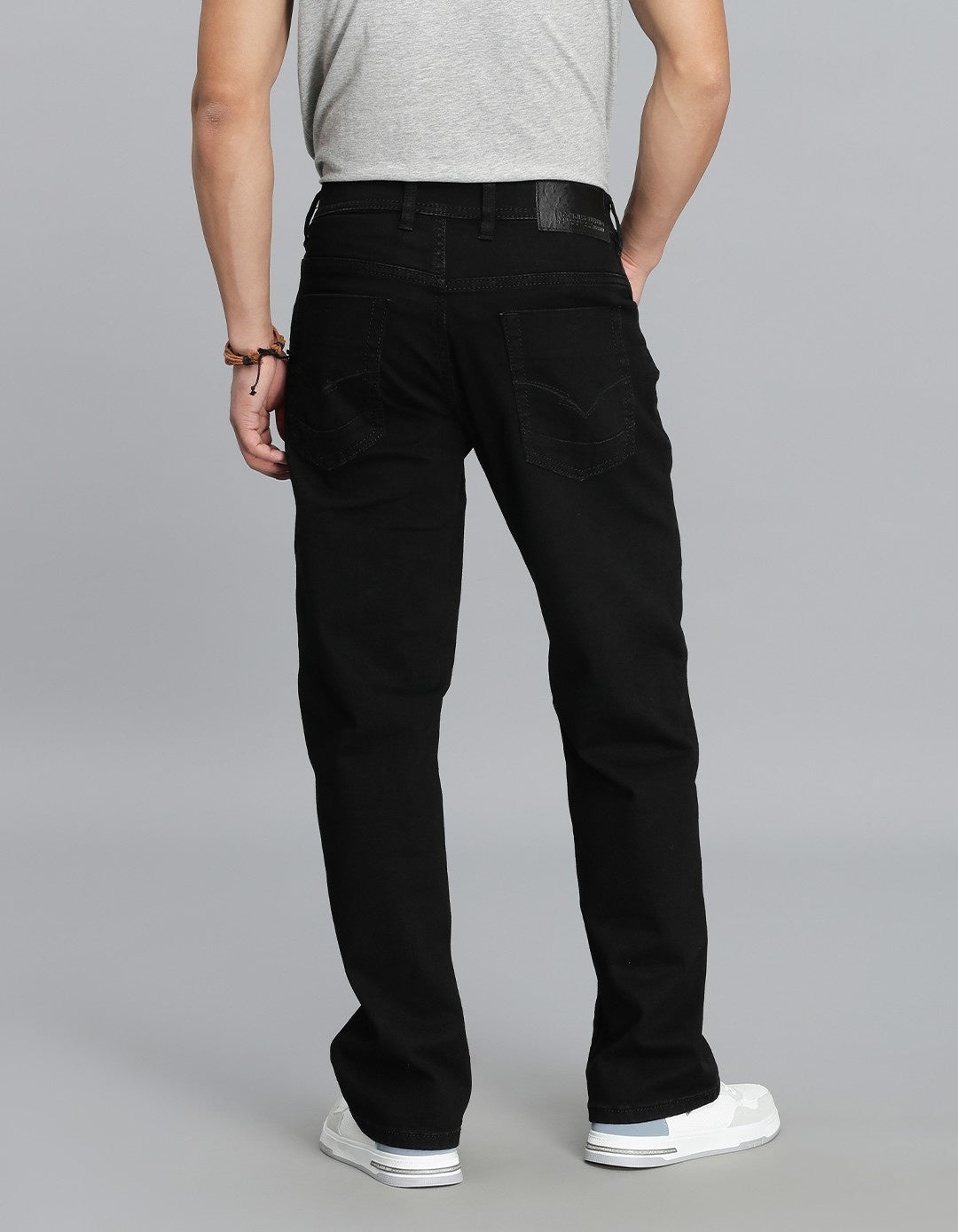 black 5 pocket midrise, comfort straight fit cropped jeans black 5 pocket midrise, comfort straight fit cropped jeans
