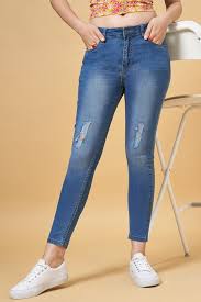 med blue 5 pocket low rise ankle length jeans med blue 5 pocket low rise ankle length jeans