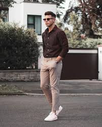 smart casual brown shirt look smart casual brown shirt look
