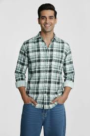 slim fit pure cotton casual shirt