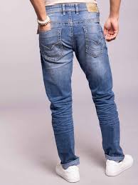 med blue 5 pocket low rise ankle length jeans