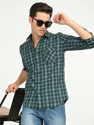 slim fit checkered shirt for men slim fit checkered shirt for men