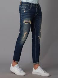 dk blue 5 pocket low rise ankle length jeans dk blue 5 pocket low rise ankle length jeans
