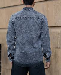 carbon black regular fit full sleeves shirt carbon black regular fit full sleeves shirt