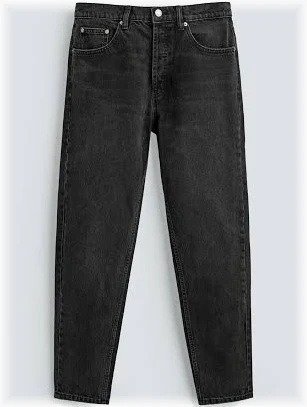 charcoal 5 pocket low rise tapered ankle length stretch jeans charcoal 5 pocket low rise tapered ankle length stretch jeans
