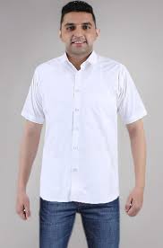 white structured half sleeves shirt white structured half sleeves shirt