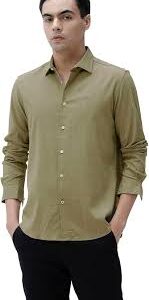textured slim fit stretch shirts – modern comfort wear