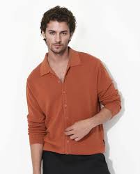 rust brown regular fit full sleeves shirt rust brown regular fit full sleeves shirt