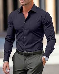 men regular fit spread collar shirt men regular fit spread collar shirt