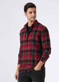 men checked regular fit shirt men checked regular fit shirt