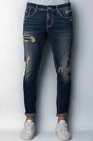 dk blue 5 pocket low rise ankle length jeans dk blue 5 pocket low rise ankle length jeans