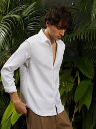 white textured shirts – classic minimal & elegant look white textured shirts – classic minimal & elegant look