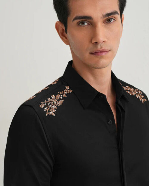 blackshoulderembroiderydesignershirt 6