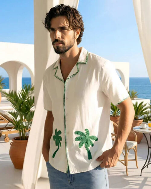 palm tree embroidered shirt men shirt mydesignation 3129776 f30bdd20 50c5 4799 8e32 2d0eb768560d
